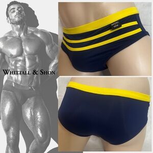 Whittall & Shon Swimsuit Medium runs small Gently worn 30-36" waist 70% poly